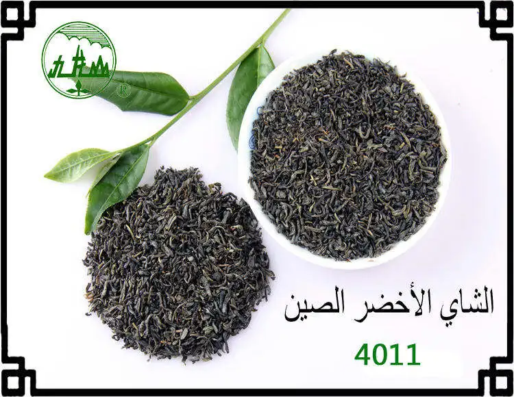 Tee Verde Chun Mee Органическая Сертификация Chunmee Зеленый Чай 4011