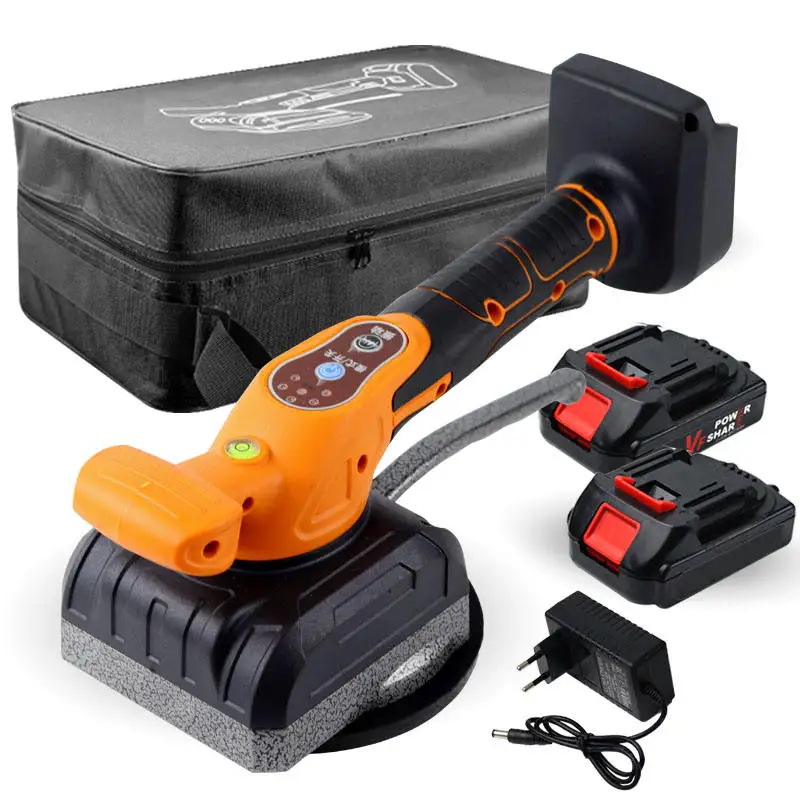 Larix 20V Battery Tiling Tiles Vibrator Suction Cups Electric Handheld Leveling Machine Tool Tile Leveling Machine