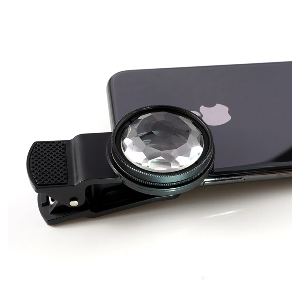 37mm Special Effect Kaleidoscope Filter Prism Len Camera Phone Filter For Smartphone