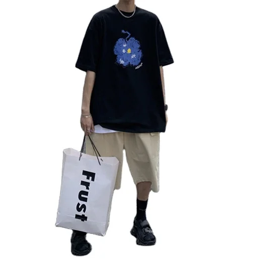 
2021 summer manufacturers sells 100% cotton mens comfortable movement t shirt 