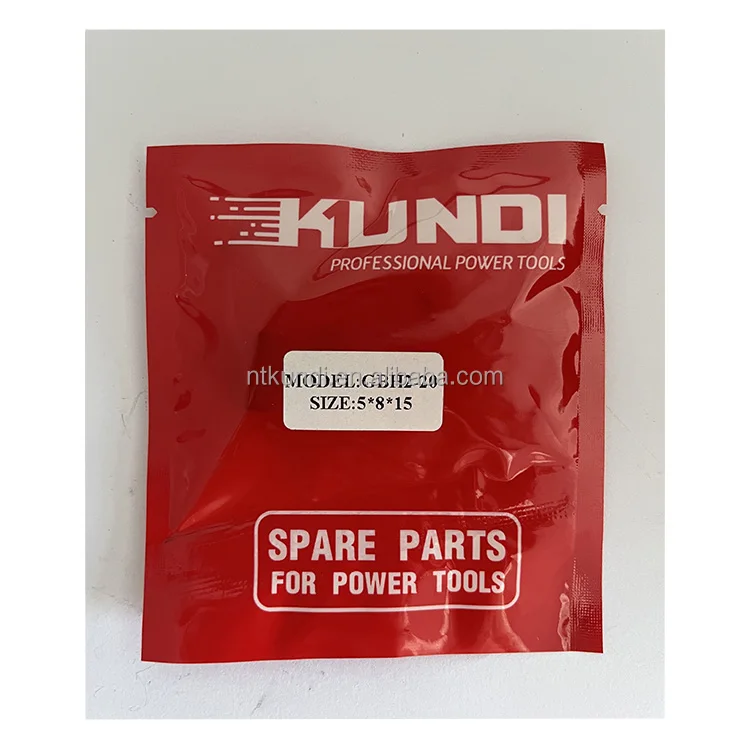 KUNDI Brand Professional Manufacturer power tool spare parts for Carbon Brush GBH2-20  5*8*15