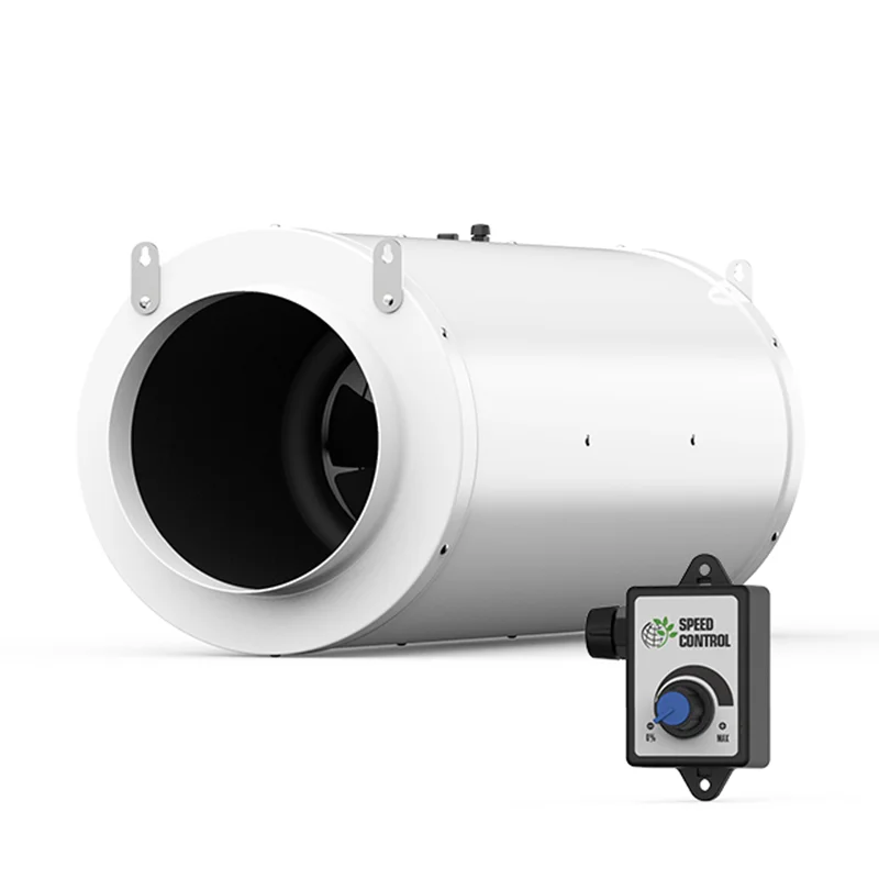 Hydroponics Silent inline Duct cooling Fan 10 Inch