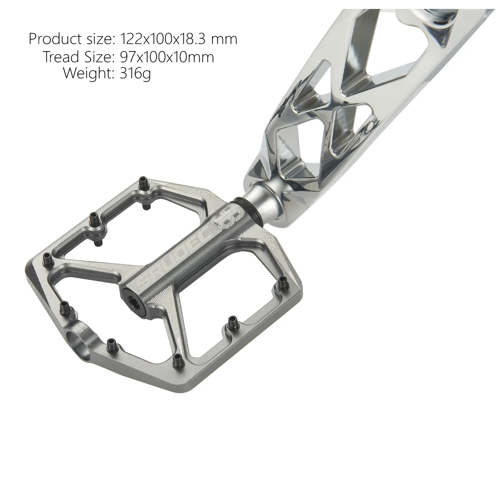 Alloy 3 bearings Pedal de aluminio mtb cycle cycle bead pedals de mtb