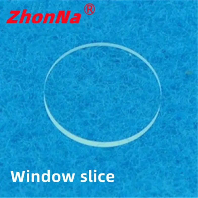 80W quartz window slice 405nm-450nm double-sided antireflective film blue  engraving and cutting laser protective lens  13X2mm