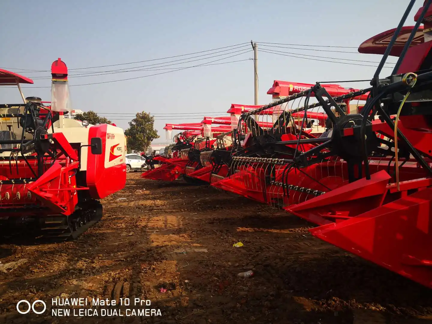 Lovol AF108 Big Power Easy Operation Combine Harvester