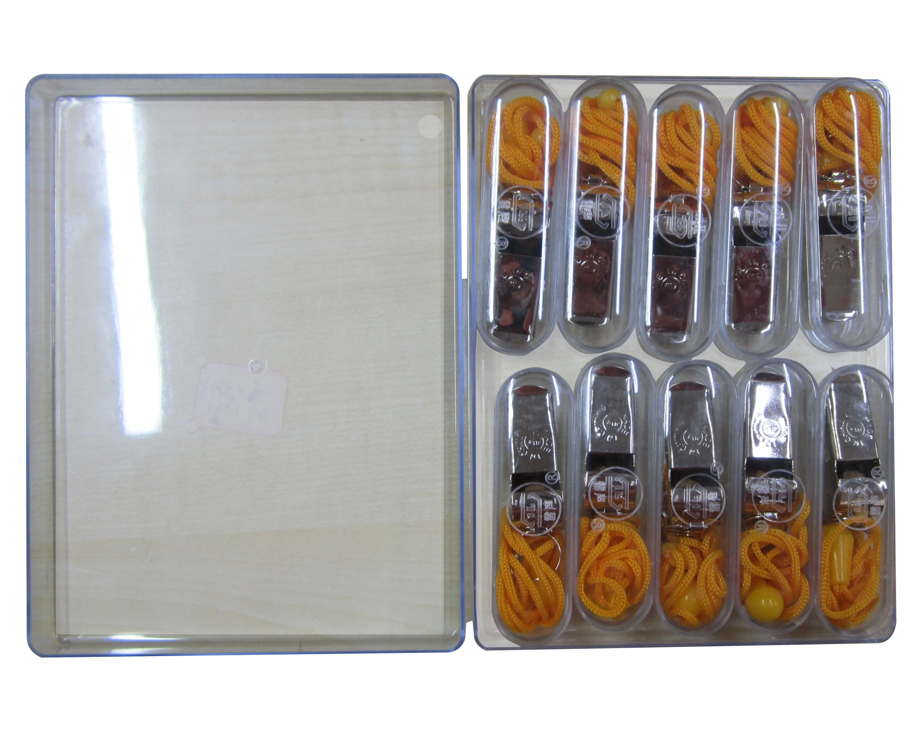 custom steel whistle with Lanyard Steel Whistle for sport game