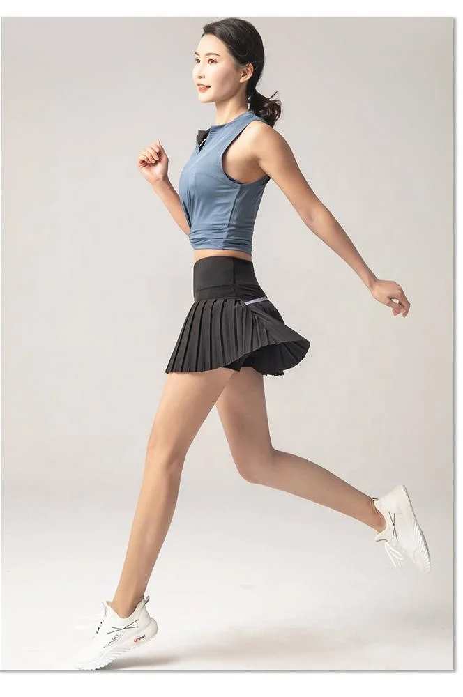 Женская Спортивная одежда для Черлидинга на заказ 2Xl Jupe Tennis, плиссированная юбка, одежда, женские шорты с карманами