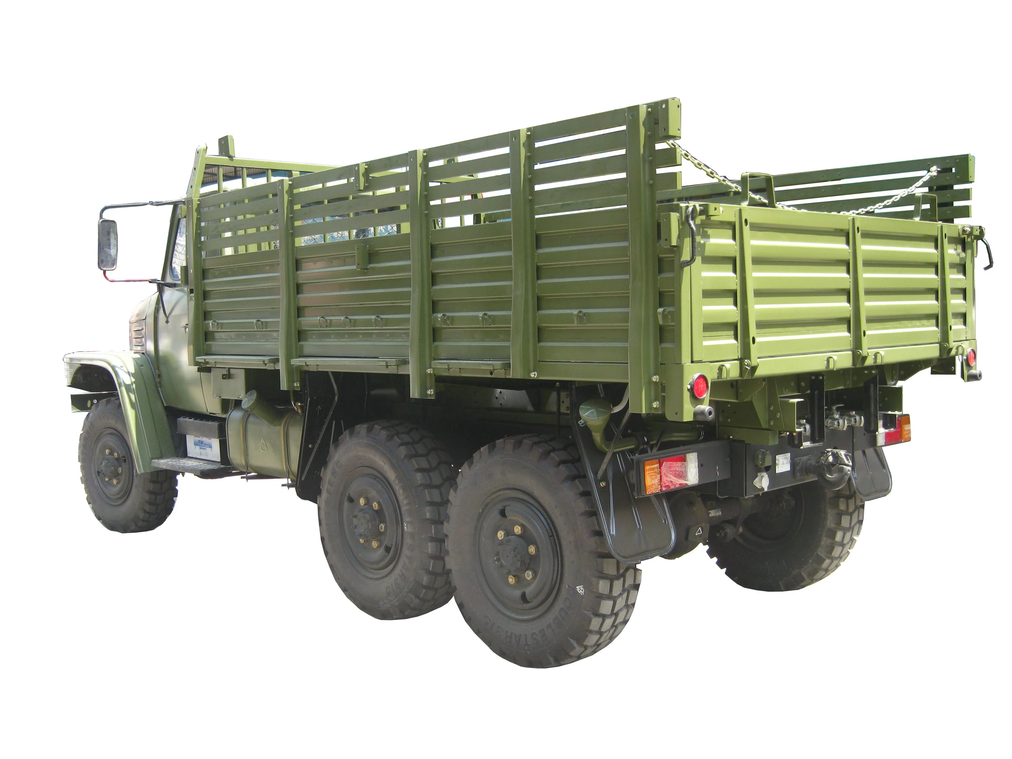 Китай грузовик Dongfeng EQ2180 внедорожник 6x6 5 тонн дропсайд для