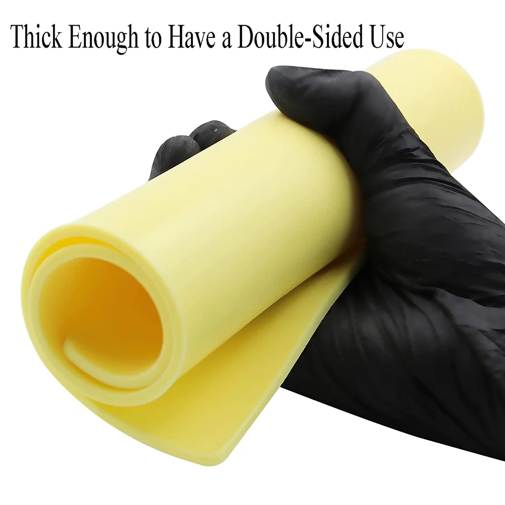 3mm Double-Sided Artificial Silicone Tattoo Practice Skin Blank for Beginners and Experienced Artists Tattoo Big Size Skin