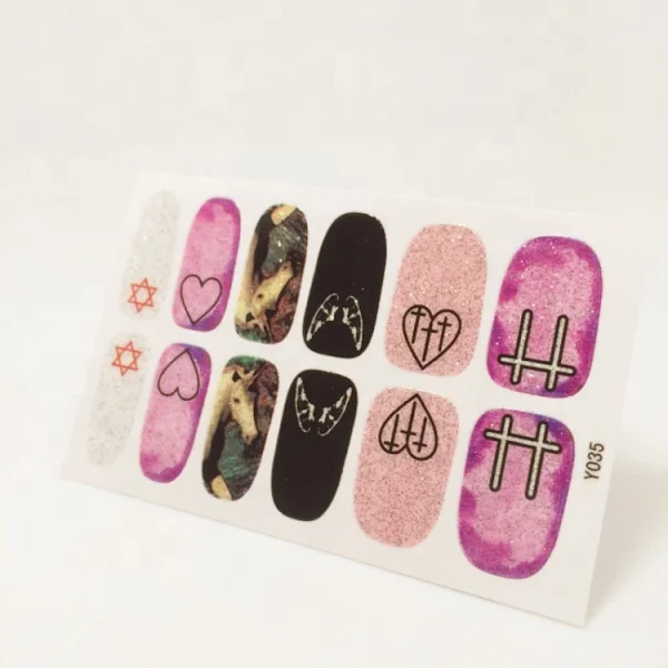Explosive New Products China Factory Price Bunni Nail Sticker