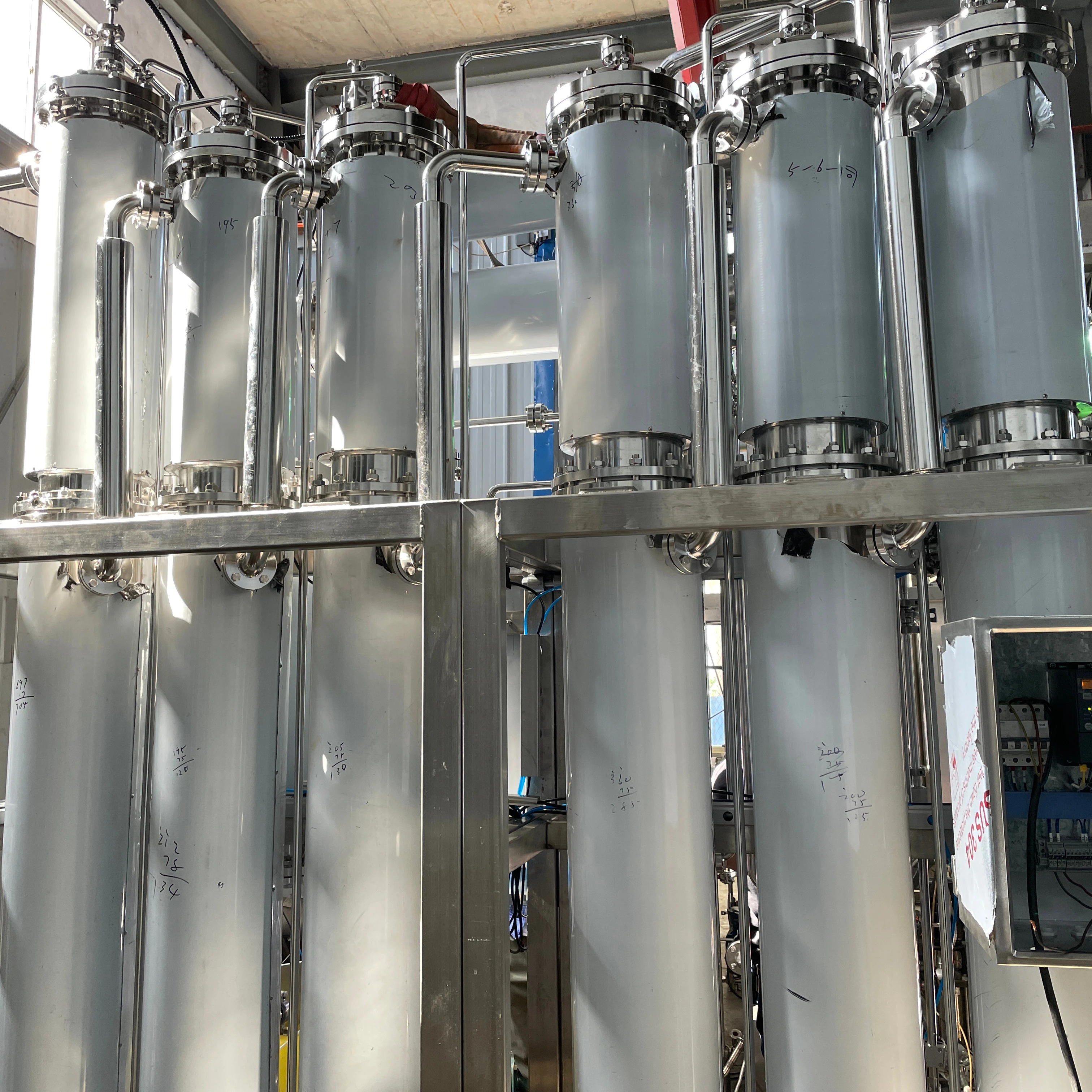 1000L/h pharmaceutical equipment distilled water plant