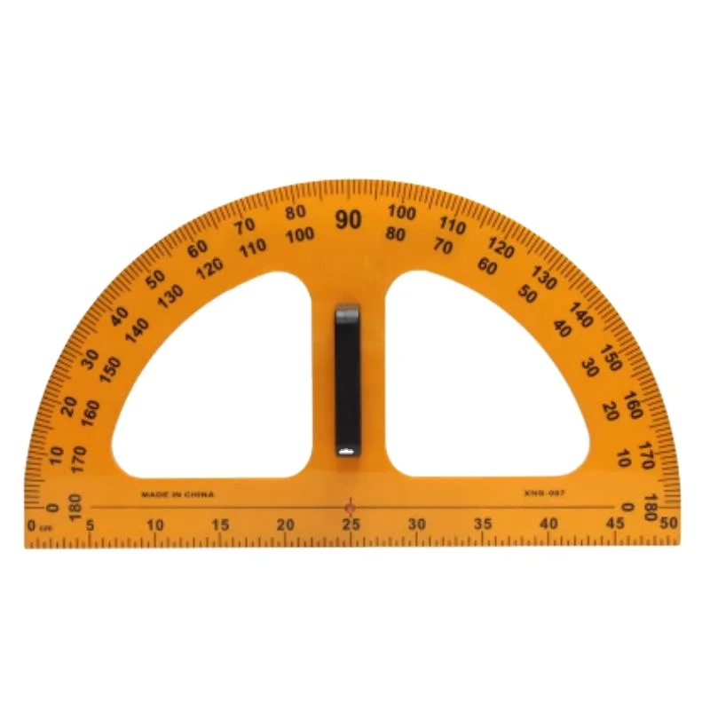 large magnetic teacher drawing tool demonstration  protractor