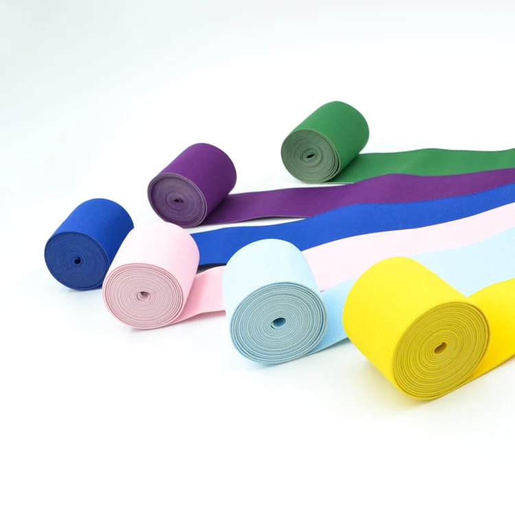 fastening tape Wholesale custom nylon webbing adjustable elastic strap printed elastic band