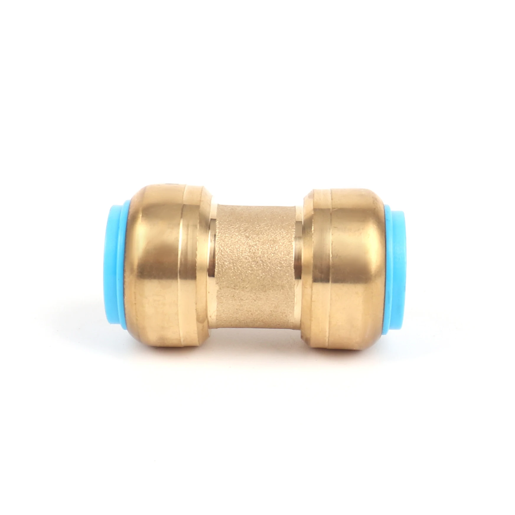 Tee Elbow straight nipple brass pipe thread compression fitting with screw