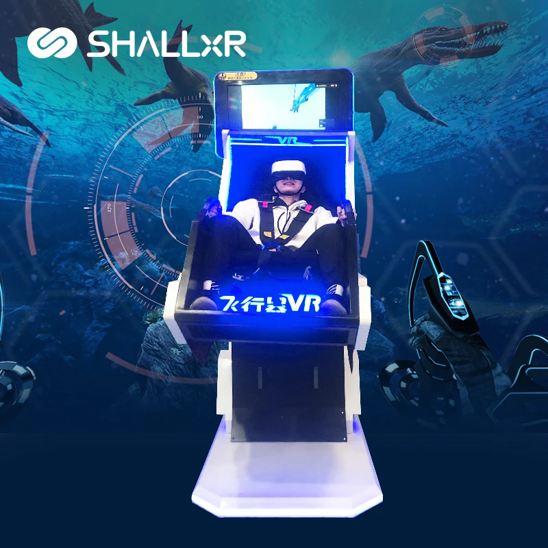 ShallxR Metaverse Earn Money VR Chair Virtual Reality 9D Dynamic Motion Flight Simulator