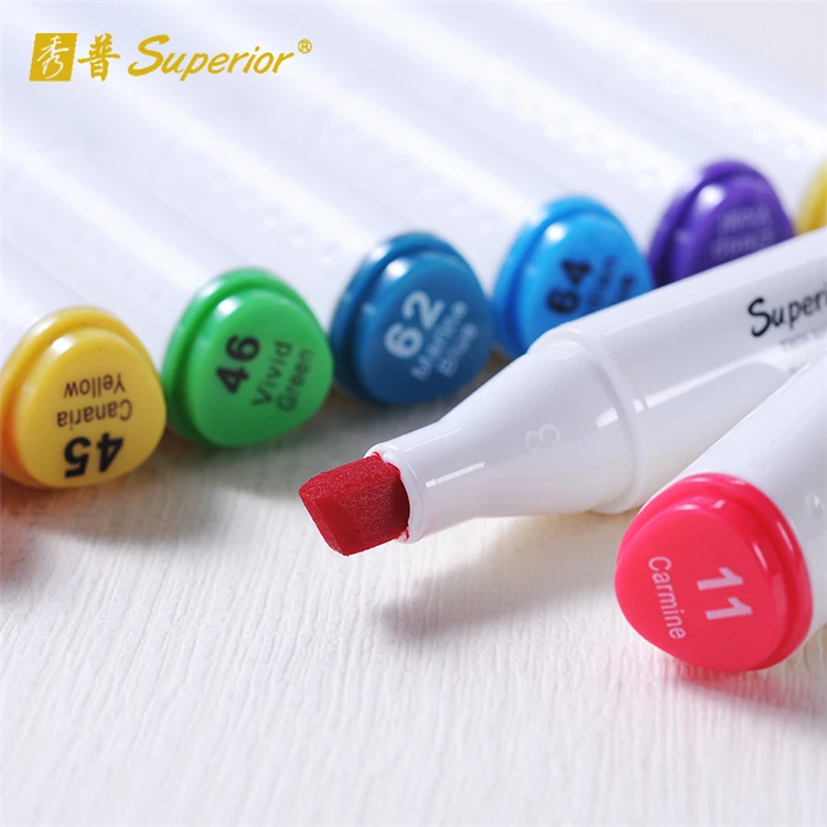 
Marker Pen set TOUCH Soft Head student hand-drawn animation color oil pen 12 colors-218 colors 