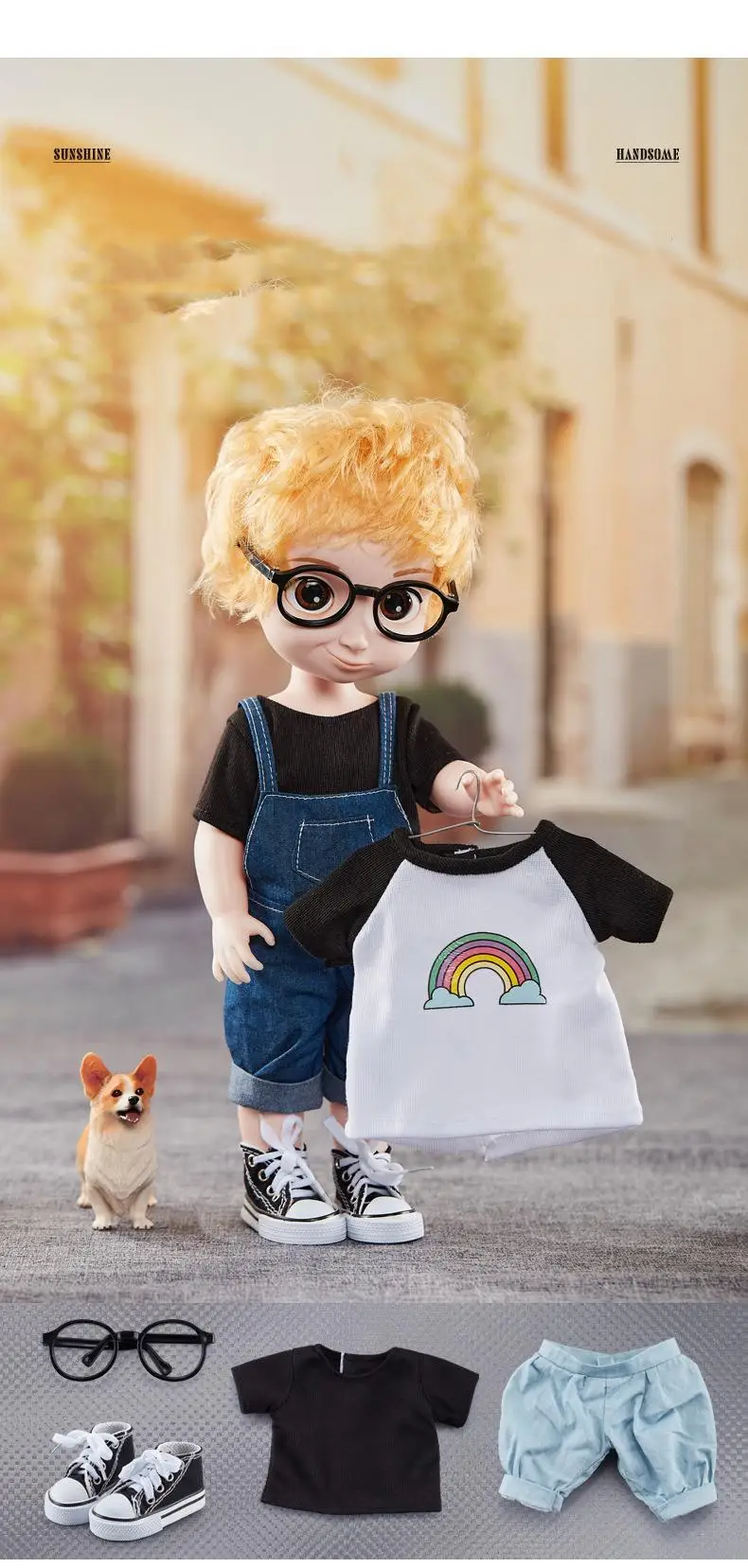 Wholesale Cheap Tiny Movable Joints Safety Material bjd Doll Boy Great Value for Money