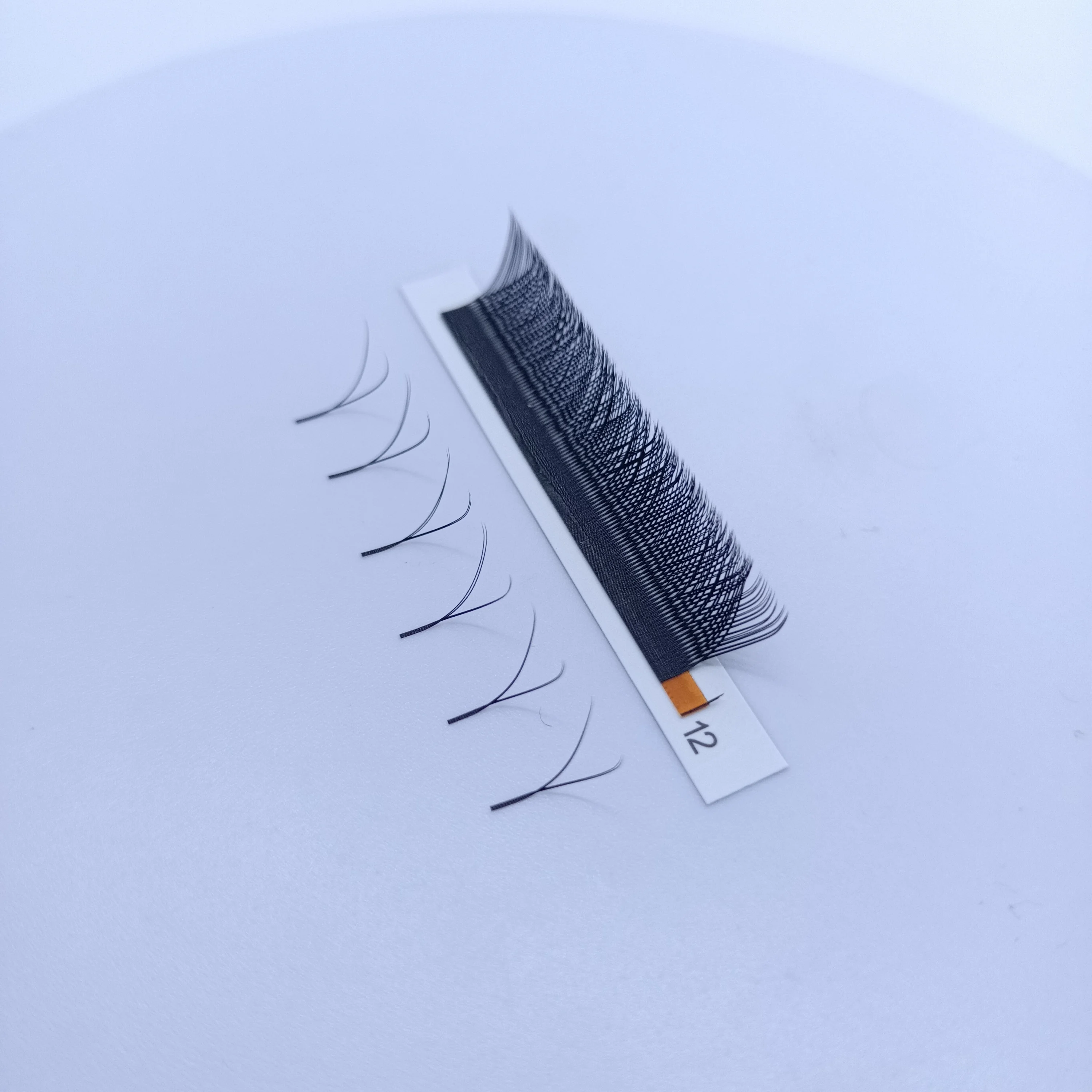 HOT SALE  Crisscross YY eyelashes extensions W 0.07C D wholesale Customizable individual fluffy cluster  korean pbt easy bond