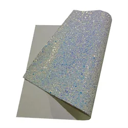 A4 Shiny Gridding Glitter Fabric cardstock for Shoes Crafts Glitter Net Fabric Glitter Leather