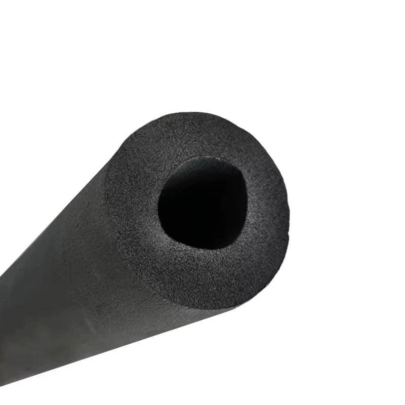 Temperature isolation material pvc insulation rubber foam large aluminum tube insulation material rubber foam tube
