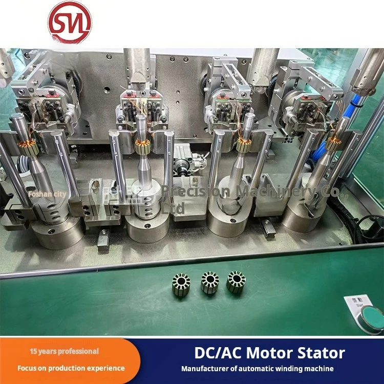Automatic Fan Toroidal Motor Coil Stator Four-Station Generator  Motor Automatic Winding Machine