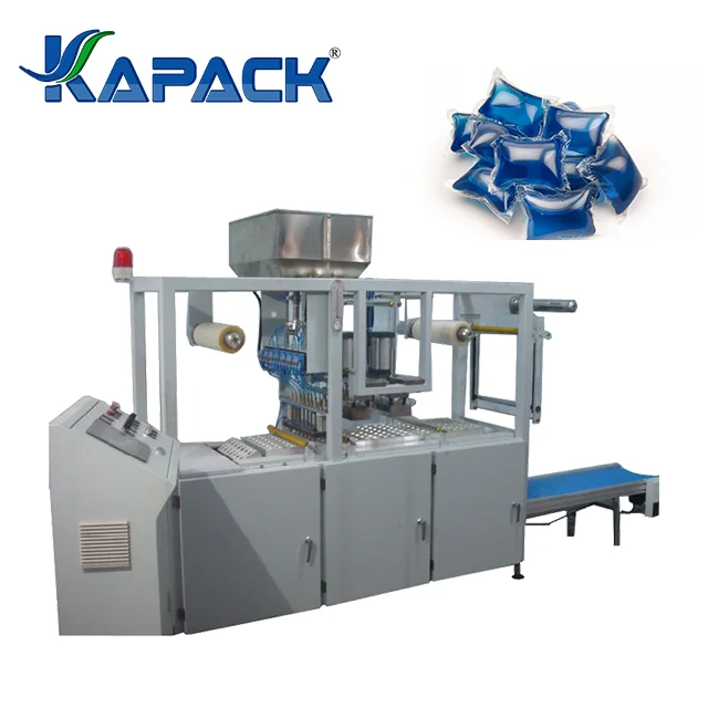KAPACK 2022 New Arrival Automatic Detergent Pods Liquid Filling Packaging Machine