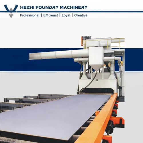 China Shot Blasting Machine Through Pass Type Wheel Abrator Steel Shotblast Equipment Manufacturer