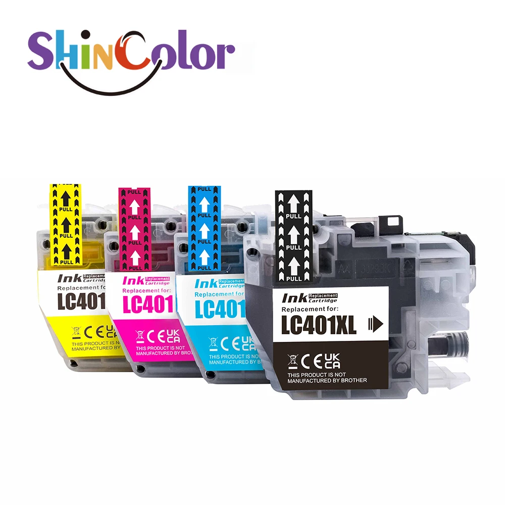 ShinColor Lc401xl Lc401 XL Premium чернильный картридж совместим для Brother LC401 Mfc-j1010dw