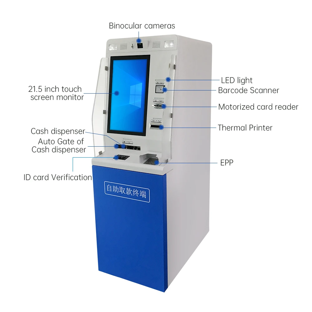 custom crypto atm machine cash dispenser banknote acceptor currency exchange machine cash payment kiosk bill payment kiosk