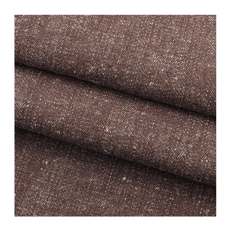 Оптовая продажа, Органическая хлопковая пеньковая джинсовая ткань из шамбре для модной одежды, джинсовые брюки, пальто