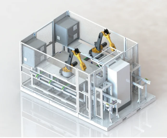 Radiant Yudian fully automatic solar panel assembly machine