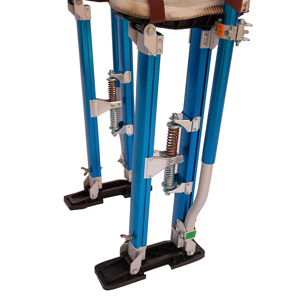 Drywall Stilts Aluminum Tool Painting Painter Taping Strap Finishing Blue Drywall Stilts