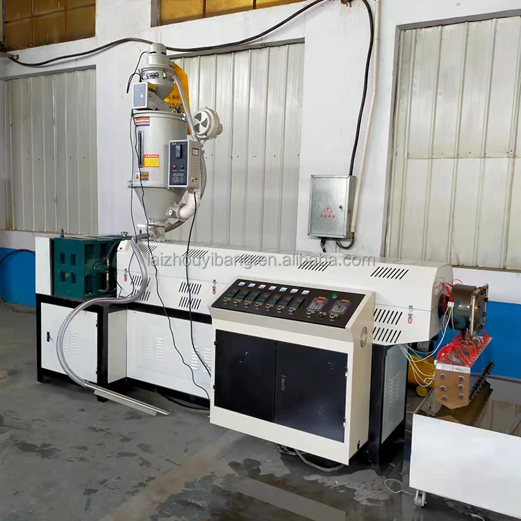 Polypropylene PP baler twine production line split film rope extruding machine