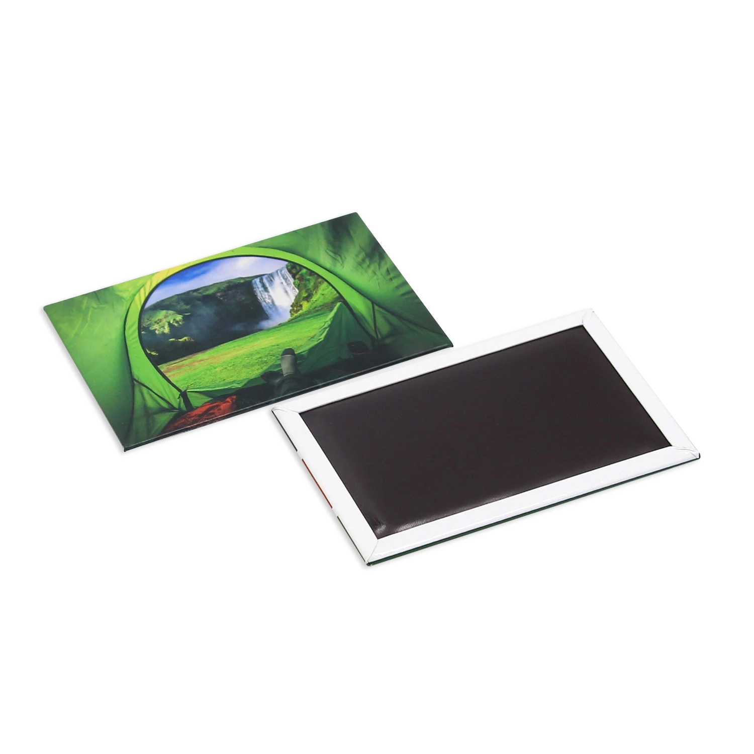 Wholesale price Factory customized tourism souvenirs refrigerator square round shaped magnets for fridge for home decoration