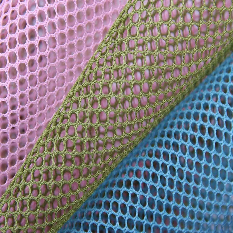Оптовая продажа сетчатая ткань из полиэстера с шестиугольным отверстием 120 г/м2 4 мм