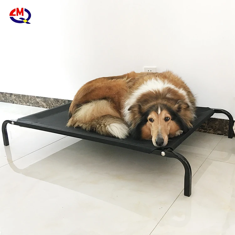 new breathable foldable portable oxford raised dog bed waterproof elevator pet bed