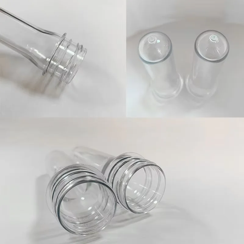 Manufacturer-Direct Eco-Friendly Customized 30mm Threaded Beverage PET Bottle Preforms for Sustainable Packaging
