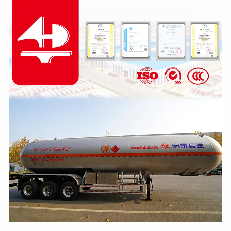 Лучшая цена 30-60 м3 из нержавеющей стали Lpg СПГ танкер Бензобак для транспортировки