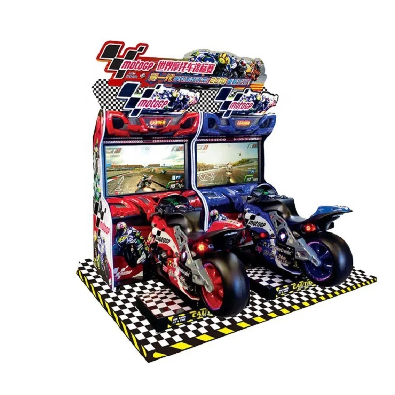 Coin Operated Motor Racing Game Gp Moto Racing Game Electronic Motor Racing Simulator For Sale