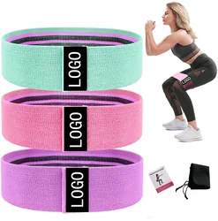 2021 New Hip Resistance Bands Exercise Elastic Loop band Set Anti Slip Fitness Bands Physical Therapy Stretching Practicing