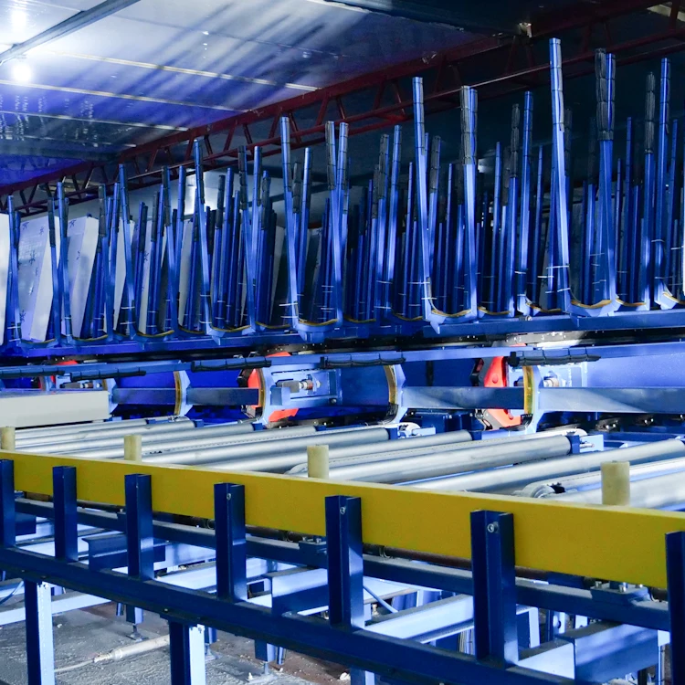 Automatic Continuous Rock Wool Sandwich Panel Machine Equipment Line for production of sandwich panels