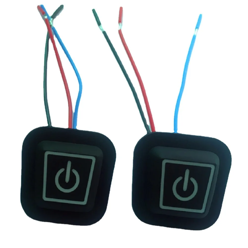 Temperature control for heating system wire connector USB intelligent temperature control silicone waterproof intelligent switch