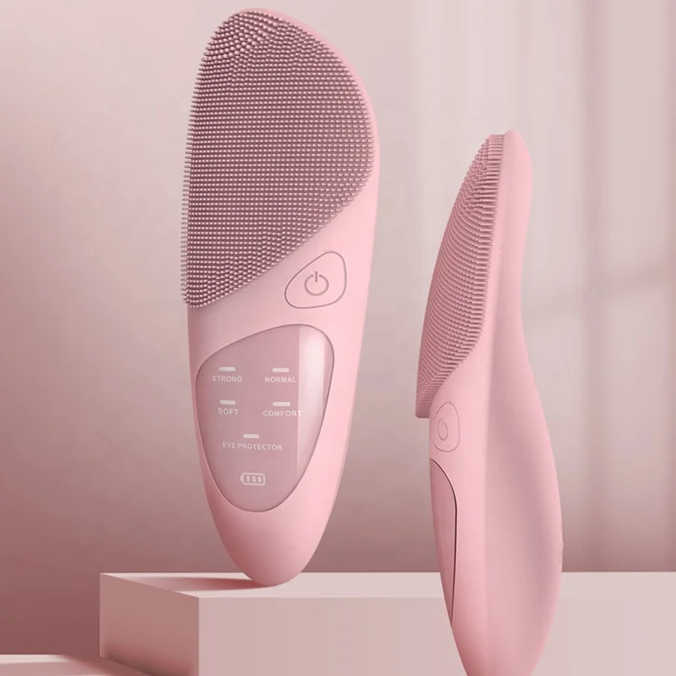 Professional OEM&ODM Manufacturer Skin Silicone Exfoliating Facial Brush Rechargeable Face Cleansing Brush Face Cleaning Brush