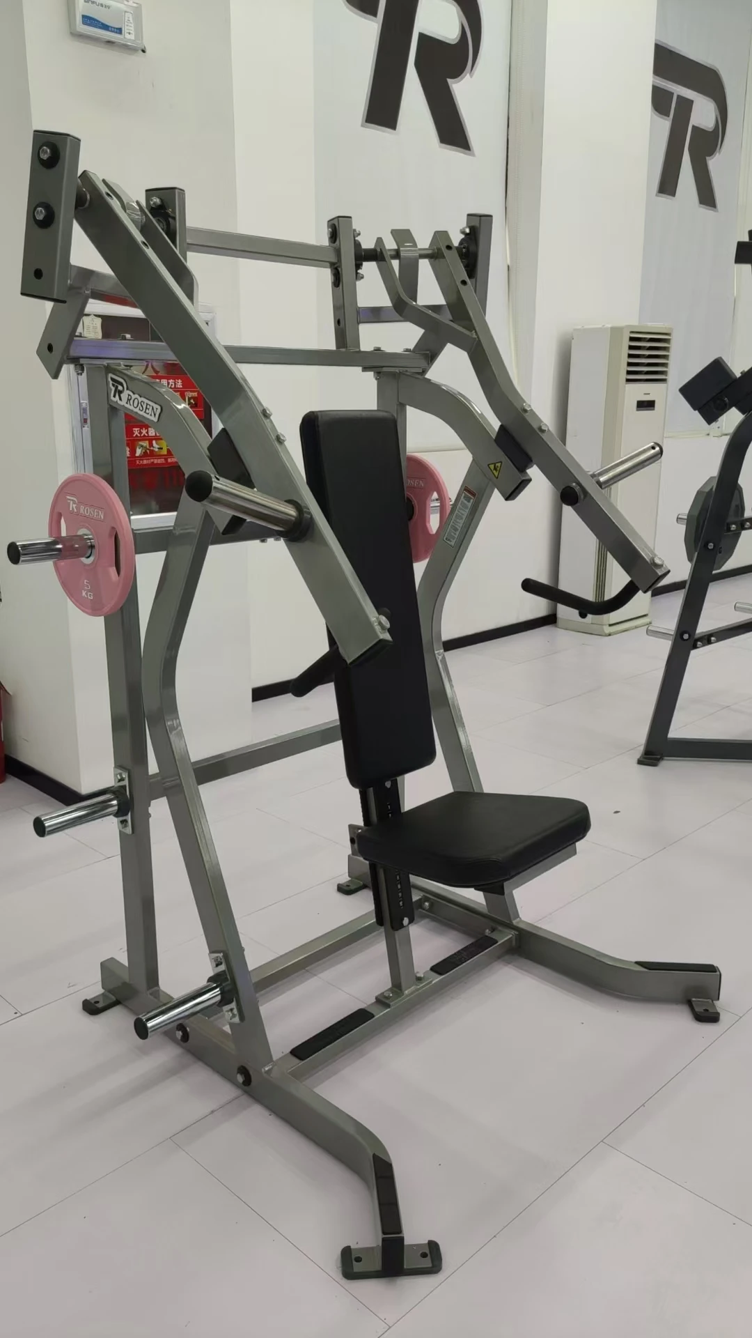 Moq 1 приемлемое сверхмощное оборудование для тренажерного зала ROSEN Fitness Dezhou Sport Iso-боковой Наклонный пресс с бесплатными запасными частями