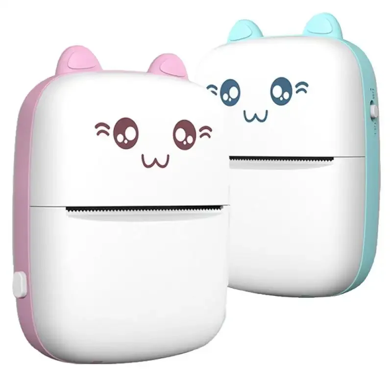 Mini Pocket Wireless Thermal Printers for Android Ios Smartphone BT Inkless Printing Usb Photo Printer