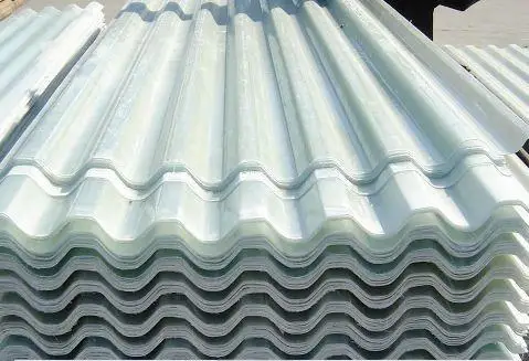 FRP Construction Material Transparent Roof for Better Natural Lighting