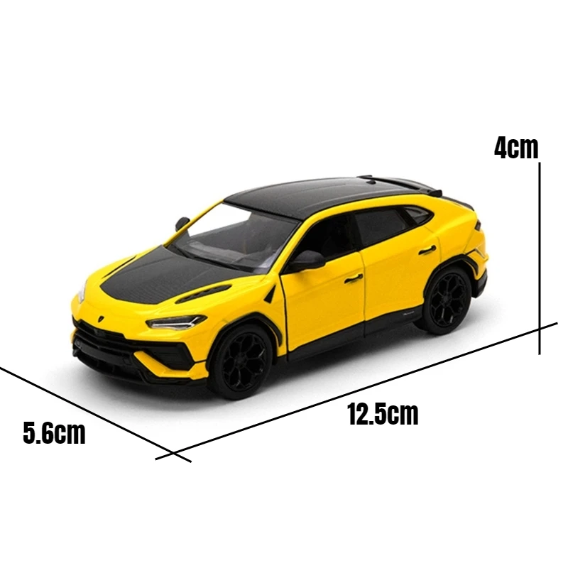 KiNSMART модель игрушечного автомобиля 1:40 Lamborghini URUS SUV Спорт литой миниатюрный автомобиль Коллекционная Подарочная коллекция для детей мальчиков