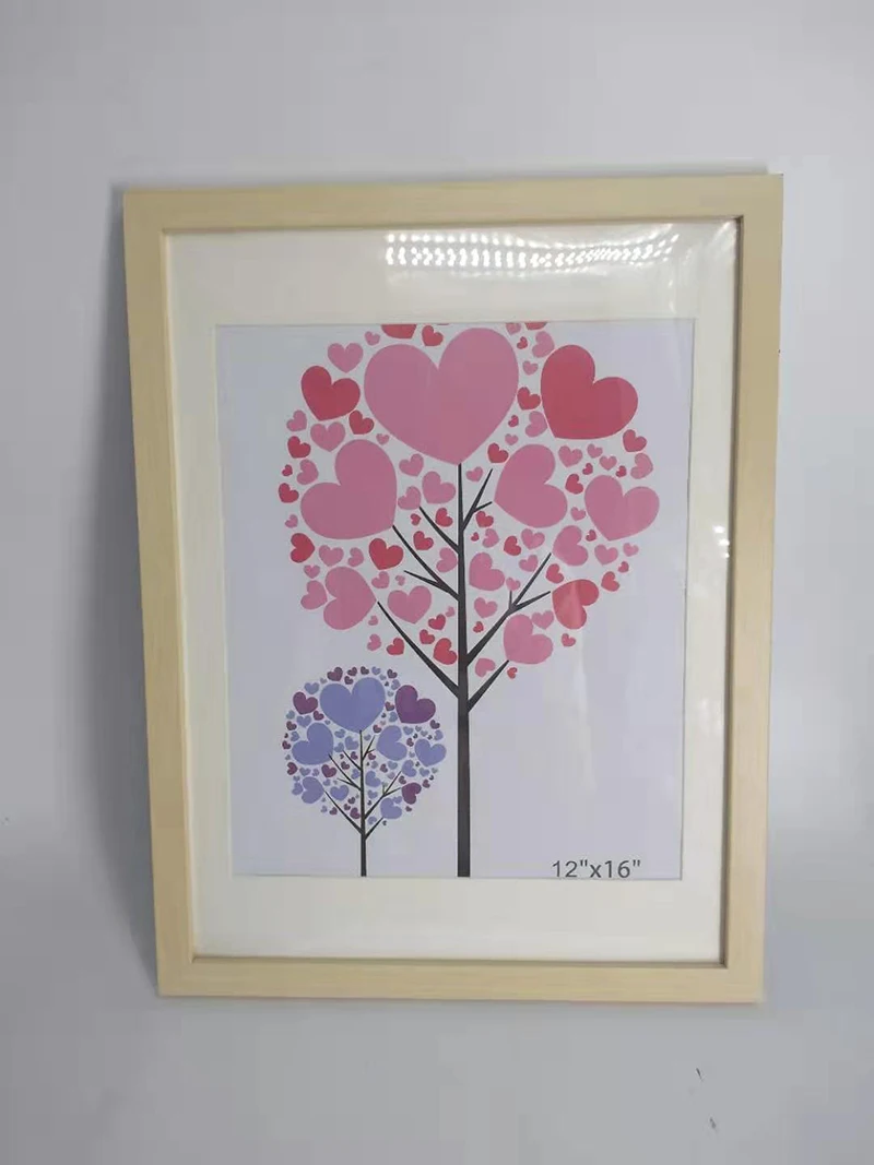 Custom different sizes A1/A2/A3/A4 Colored Picture Photo Frame Poster Frame Wall Art Decorative Picture Frame