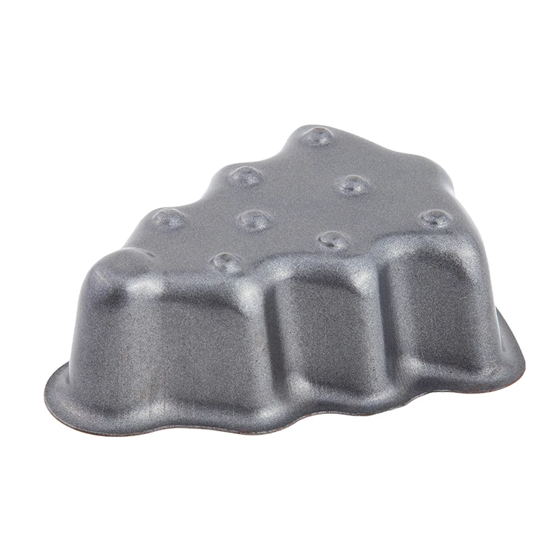 Xinze Custom Christmas Tree Mini Cake Pan Non-Stick Coating Heat Resistant And Beautiful Carbon Steel Cake Pans