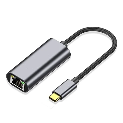 USB C to Ethernet Adapter OEM Type C to RJ45 1000M LAN Network Portable Cable Compatible for Thunderbolt 34 MacBoo k Pro Air H P